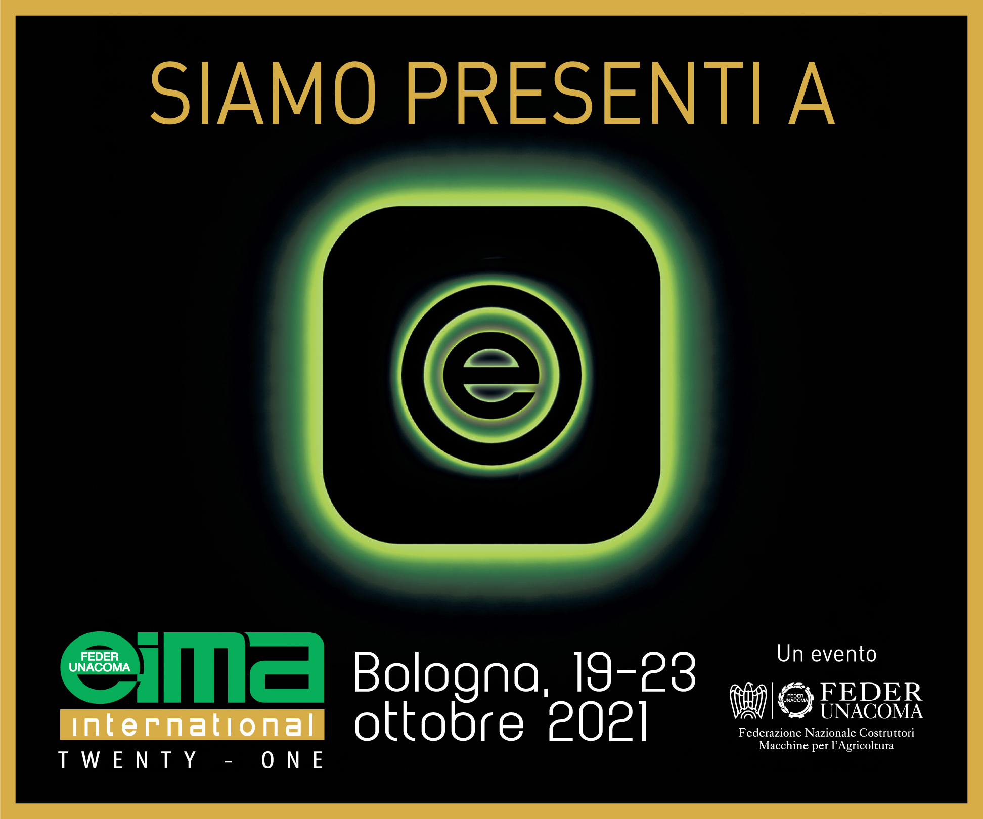 Siamo presenti a EIMA INTERNATIONAL 2021